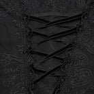 PUNK RAVE Women's Gothic Puff Sleeved Lace Splice Chiffon Shirt