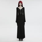 PUNK RAVE Women's Gothic Rose Chain Harness