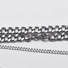 PUNK RAVE Women's Gothic Rose Chain Harness