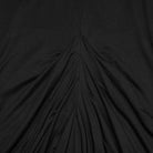 PUNK RAVE Women's Gothic Ruched Hooded Nun Dress