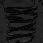 PUNK RAVE Women's Gothic Ruffle Embroidered Bishop Sleeve Shirt