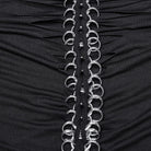 PUNK RAVE Women's Gothic Skeleton Printed T-shirt