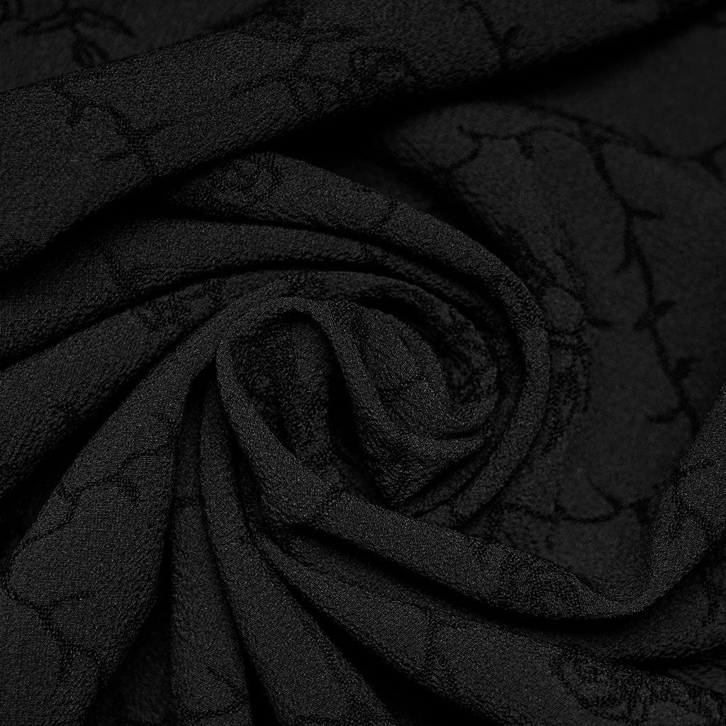 PUNK RAVE Women's Gothic Square Collar Flare Sleeved Lace Maxi Dress Wedding Dress
