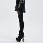 PUNK RAVE Women's Gothic Straps Leggings