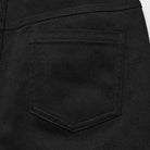 PUNK RAVE Women's Gothic Symmetrical Mesh Pointed Flared Pants Black-Red