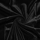 PUNK RAVE Women's Gothic Velvet Embroidered Ruffled High Neck Long Sleeve Dress