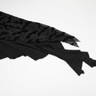 PUNK RAVE Women's Plus Size Gothic Irregular Off-the-shoulder Ruffled Witch Dress