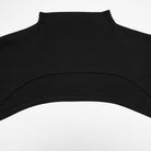 PUNK RAVE Women's Plus Size Punk Solid Color Cape