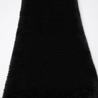 PUNK RAVE Women's Punk Buckle Strap Faux Fur Leg Warmers Black