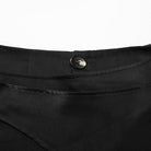 PUNK RAVE Women's Punk Cross Strap A-line Skirt