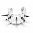 PUNK RAVE Women's Punk Cutout Spiked Arm Cuff