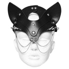 PUNK RAVE Women's Punk Fox Faux Leather Mask