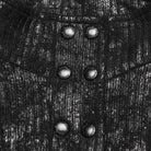PUNK RAVE Women's Punk Hooded Spiked Shoulder Eyelet Strap Cropped Jacket