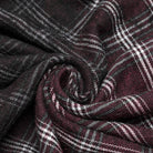 PUNK RAVE Women's Punk Irregular Gradient Plaid Skirt