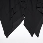 PUNK RAVE Women's Punk Irregular Layered Halterneck Dress Graduation Dress