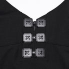PUNK RAVE Women's Punk Irregular Layered Halterneck Dress Graduation Dress