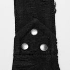 PUNK RAVE Women's Punk Irregular Ripped Halterneck Vest