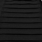 PUNK RAVE Women's Punk Irregular Ruched Split Skirt