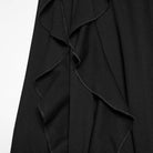 PUNK RAVE Women's Punk Lace-up Irregular Hem Halterneck Dress
