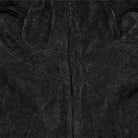 PUNK RAVE Women's Punk Loose Distressed Ruched Wide Leg Pants
