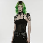 PUNK RAVE Women's Punk Metal Blade Waist Chain