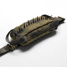 PUNK RAVE Women's Punk Military Style Rivets Shoulder Bag