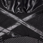 PUNK RAVE Women's Punk Pullover Sheer Hooded Cape