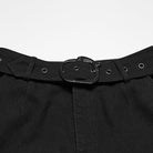 PUNK RAVE Women's Punk Ripped Unedged Decadent Denim Pants