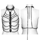 PUNK RAVE Women's Punk Skull Chain Body Harness