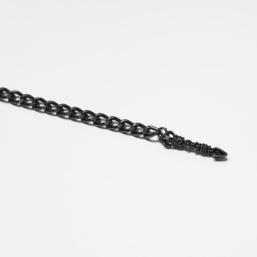 PUNK RAVE Women's Punk Skull Chain Body Harness