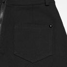 PUNK RAVE Women's Punk Skull Embroidered Big Pocket Skirt