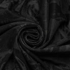 PUNK RAVE Women's Punk Slash Shoulder Halterneck Mesh Tank Top Black