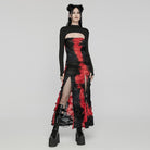 PUNK RAVE Women's Punk Solid Color Cape