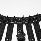PUNK RAVE Women's Punk Spiked Buckle Strap Halter Harness