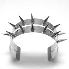 PUNK RAVE Women's Punk Spiked Choker