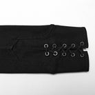 PUNK RAVE Women's Punk Stand Collar Irregular Coat