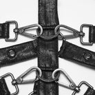 PUNK RAVE Women's Punk Studded Buckle Body Harness