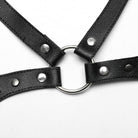 PUNK RAVE Women's Punk Studded Crossed Body Harness
