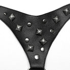 PUNK RAVE Women's Punk Studded Crossed Body Harness
