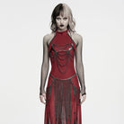PUNK RAVE Women's Punk Tassel Chain Body Harness