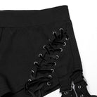 PUNK RAVE Women's Punk Tassel Lace-up Detachable Pants