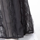 RNG Women's Gothic Cutout Splice Long Skirt