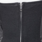 RNG Women's Gothic Stand Collar Mesh Splice Tank Top