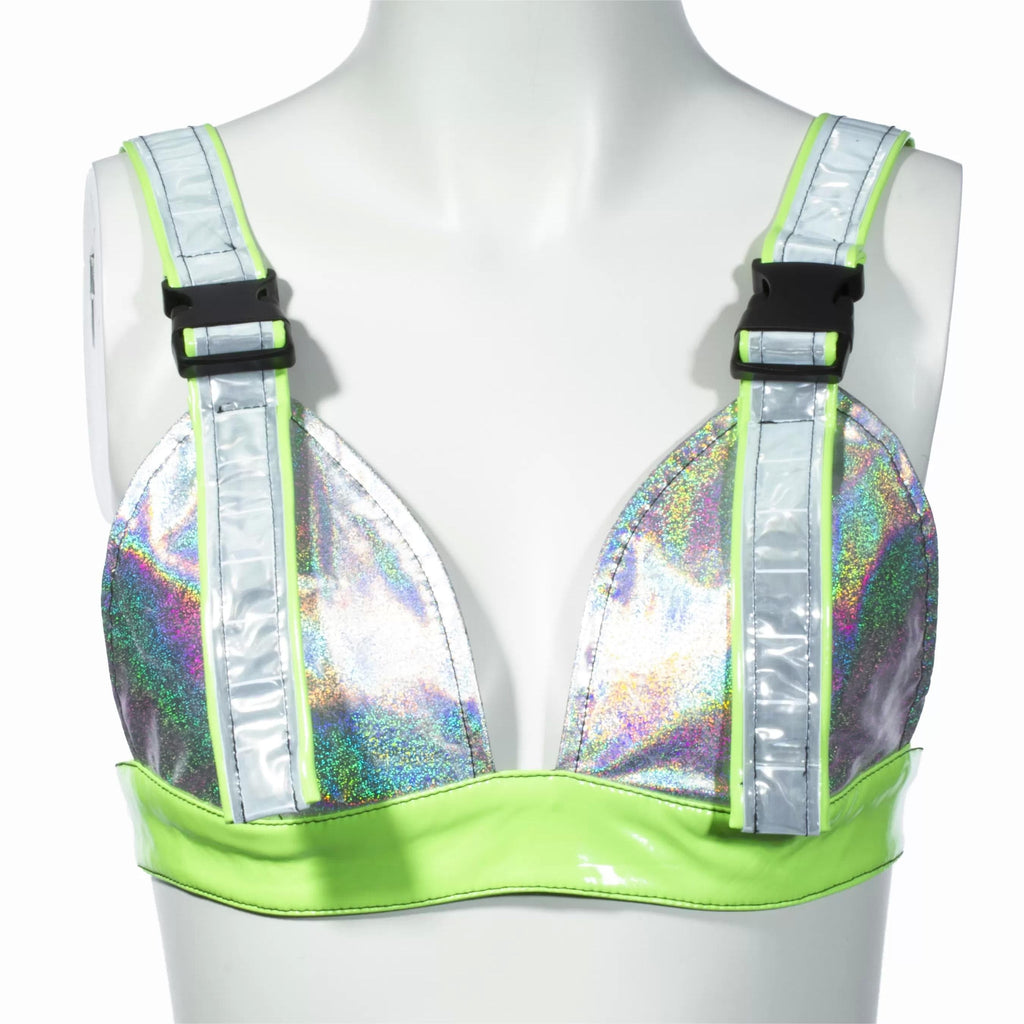 RNG Women's Grunge  Luminous Rainbow Bustier