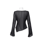 RNG Women's Punk Irregular Flared Sleeved Lace-up Shirt