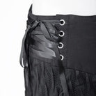 RNG Women's Punk Irregular Lace-up Skirt