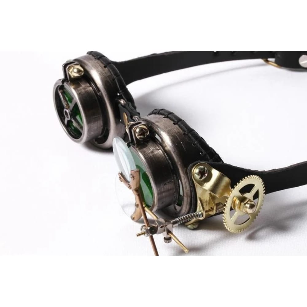 RQ-BL Women's Steampunk Gear Buckle Goggle