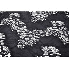 Darkinlove Women's Gothic Turn-down Collar Irregular Lace Dress