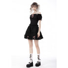 Darkinlove Women's Lolita Off Shoulder Ruffles Top