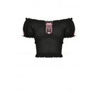 Darkinlove Women's Lolita Off Shoulder Ruffles Top